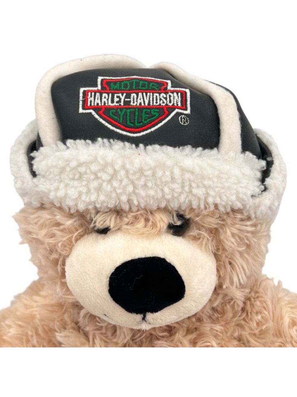 Harley-Davidson Motorcycles Plush Teddy Bear Biker Gear Logo Kids Preferred 2007 - Picture 2 of 15